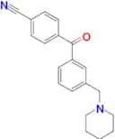 4′-cyano-3-piperidinomethyl benzophenone