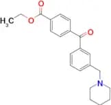 4′-carboethoxy-3-piperidinomethyl benzophenone