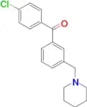 4′-chloro-3-piperidinomethyl benzophenone