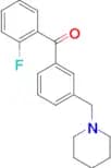 2-fluoro-3′-piperidinomethyl benzophenone