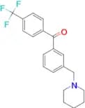 3-piperidinomethyl-4′-trifluoromethylbenzophenone