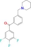 3′-piperidinomethyl-3,4,5-trifluorobenzophenone