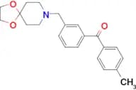 3-[8-(1,4-dioxa-8-azaspiro[4.5]decyl)methyl]-4′-methyl benzophenone