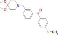 3-[8-(1,4-dioxa-8-azaspiro[4.5]decyl)methyl]-4′-thiomethyl benzophenone