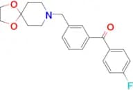 3-[8-(1,4-dioxa-8-azaspiro[4.5]decyl)methyl]-4′-fluorobenzophenone