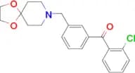 2-chloro-3′-[8-(1,4-dioxa-8-azaspiro[4.5]decyl)methyl]benzophenone