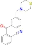 2-cyano-3′-thiomorpholinomethyl benzophenone