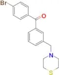 4′-bromo-3-thiomorpholinomethyl benzophenone