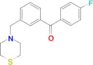 4′-fluoro-3-thiomorpholinomethyl benzophenone