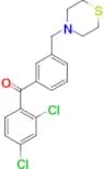2,4-Dichloro-3′-thiomorpholinomethyl benzophenone