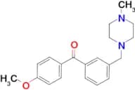 4′-methoxy-3-(4-methylpiperazinomethyl) benzophenone