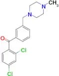 2,4-dichloro-3′-(4-methylpiperazinomethyl) benzophenone
