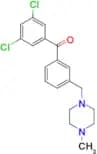 3,5-Dichloro-3′-(4-methylpiperazinomethyl) benzophenone
