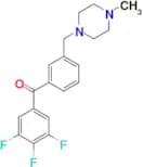 3′-(4-methylpiperazinomethyl)-3,4,5-trifluorobenzophenone