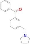 3-(3-pyrrolinomethyl)benzophenone