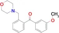 3′-Methoxy-2-morpholinomethyl benzophenone
