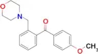 4′-Methoxy-2-morpholinomethyl benzophenone