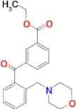 3′-Carboethoxy-2-morpholinomethyl benzophenone