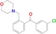 3′-Chloro-2-morpholinomethyl benzophenone