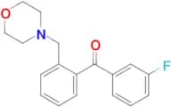 3′-Fluoro-2-morpholinomethyl benzophenone