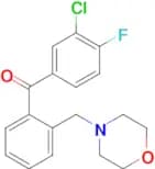 3′-Chloro-4′-fluoro-2-morpholinomethyl benzophenone