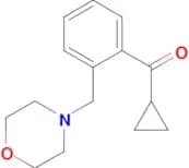 Cyclopropyl 2-(morpholinomethyl)phenyl ketone