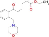 Ethyl 6-[2-(morpholinomethyl)phenyl]-6-oxohexanoate