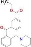 3′-Carboethoxy-2-piperidinomethyl benzophenone