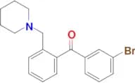 3′-Bromo-2-piperidinomethyl benzophenone