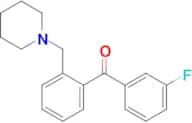3′-Fluoro-2-piperidinomethyl benzophenone