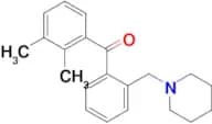 2,3-Dimethyl-2′-piperidinomethyl benzophenone
