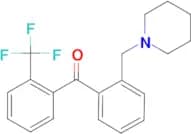 2-Piperidinomethyl-2′-trifluoromethylbenzophenone