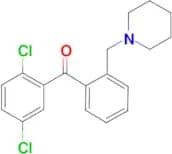 2,5-dichloro-2′-piperidinomethyl benzophenone