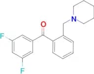 3′,5′-difluoro-2-piperidinomethyl benzophenone