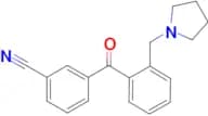3′-cyano-2-pyrrolidinomethyl benzophenone