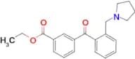 3′-carboethoxy-2-pyrrolidinomethyl benzophenone