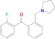 2-fluoro-2′-pyrrolidinomethyl benzophenone