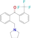 2-pyrrolidinomethyl-2′-trifluoromethylbenzophenone