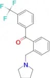 2-pyrrolidinomethyl-3′-trifluoromethylbenzophenone