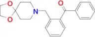 2-[8-(1,4-Dioxa-8-azaspiro[4.5]decyl)methyl]benzophenone