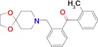 2-[8-(1,4-dioxa-8-azaspiro[4.5]decyl)methyl]-2′-methyl benzophenone