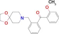 2-[8-(1,4-dioxa-8-azaspiro[4.5]decyl)methyl]-2′-methoxy benzophenone
