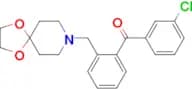 3′-chloro-2-[8-(1,4-dioxa-8-azaspiro[4.5]decyl)methyl]benozphenone