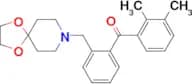 2,3-dimethyl-2′-[8-(1,4-dioxa-8-azaspiro[4.5]decyl)methyl]benzophenone