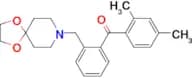 2,4-dimethyl-2′-[8-(1,4-dioxa-8-azaspiro[4.5]decyl)methyl]benzophenone