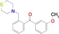 3′-methoxy-2-thiomorpholinomethyl benzophenone