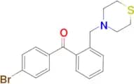 4′-bromo-2-thiomorpholinomethyl benzophenone