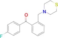 4′-fluoro-2-thiomorpholinomethyl benzophenone