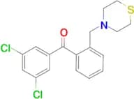 3,5-dichloro-2′-thiomorpholinomethyl benzophenone
