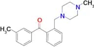 3′-methyl-2-(4-methylpiperazinomethyl) benzophenone